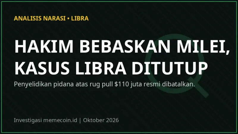 Kasus Libra Ditutup, Hakim Bebaskan Milei