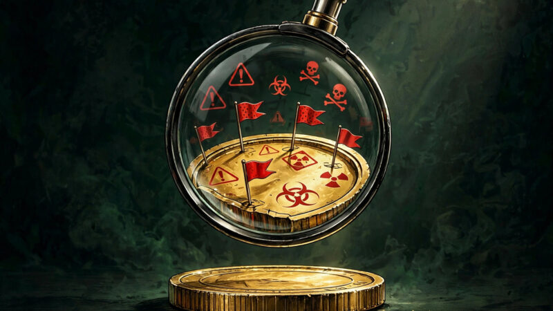 Ilustrasi cara cek memecoin scam